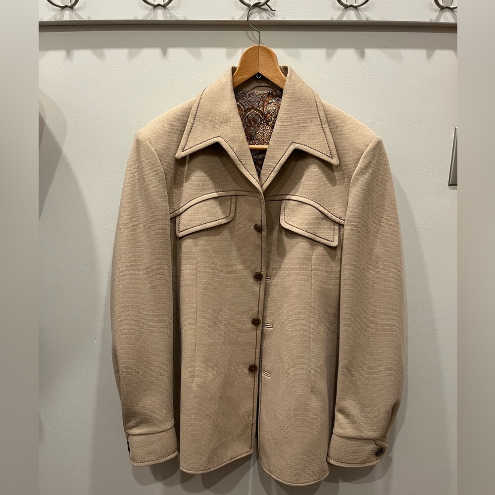 Vintage VTG 1970s Men’s Leisure Suit Jacket